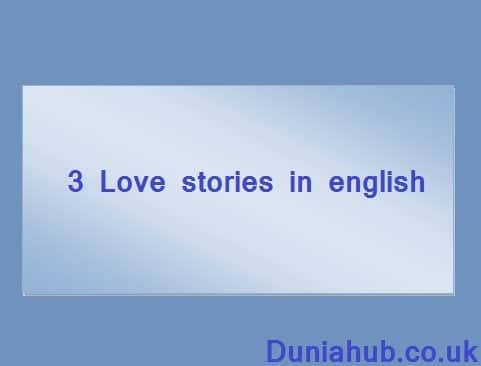 Love stories in english