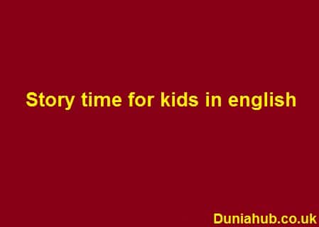Story time for kids in english